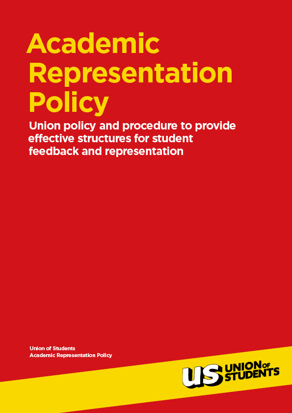 Academic Representation Policy Cover Image