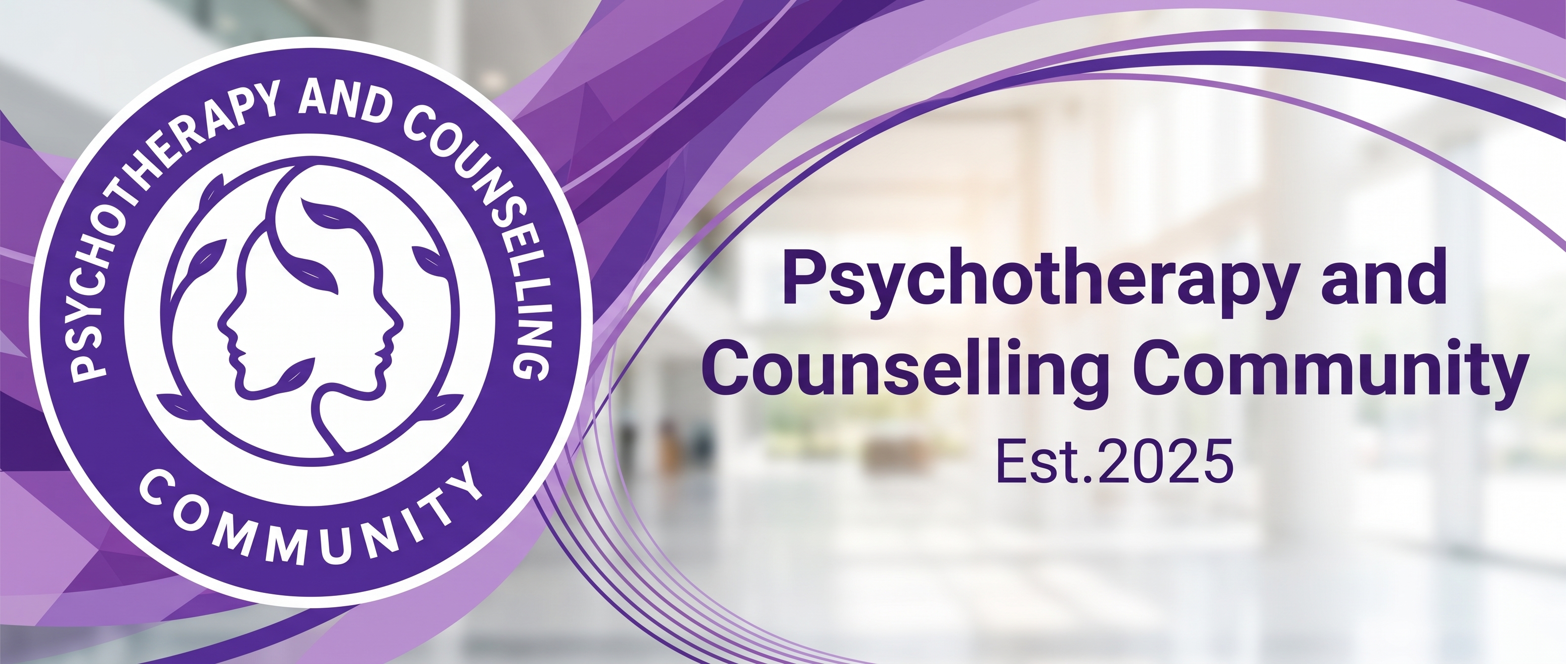 Psychotherapy and Counselling Community Banner