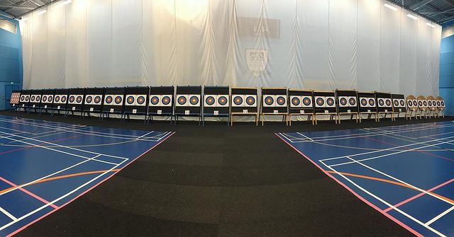 Sports centre indoor range