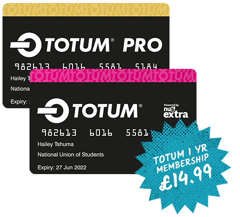 TOTUM discount card from NUS