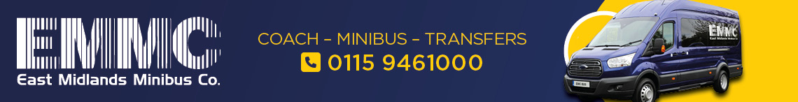 East Midlands Minibus Co. Banner