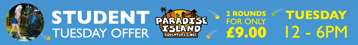 Paradise Golf Banner